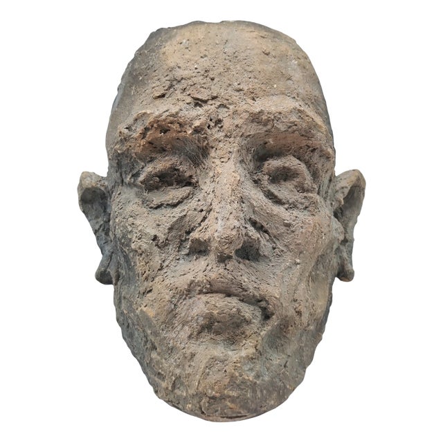 Expressionist Terracotta Sculpture, Italy, 1960s For Sale