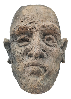 Expressionist Terracotta Sculpture, Italy, 1960s
