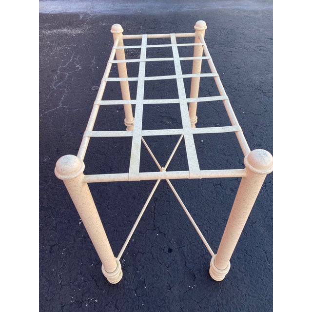 Mid 20th Century MidCentury Modern Giacometti Style Dining Table Base For Sale - Image 5 of 9