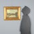 Oil on cardboard signed at the bottom left by Riccardo Viriglio, a renowned painter from Pavia specializing in urban...