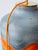 Gray Vintage Tall Oversize Textural Glazed Ceramic Table Lamp by Carstens Tönnieshof For Sale - Image 8 of 17