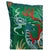 Chinese Late 20th-Century Chinese Green Imperial Dragon Pillow For Sale - Image 3 of 9
