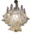 Murano Glass Tongue Chandelier by Venini for La Murrina, Italy, 1970s For Sale