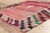 Red Vintage Azilal Boucherouite Moroccan Rug, 06'00 X 06'03 For Sale - Image 8 of 10