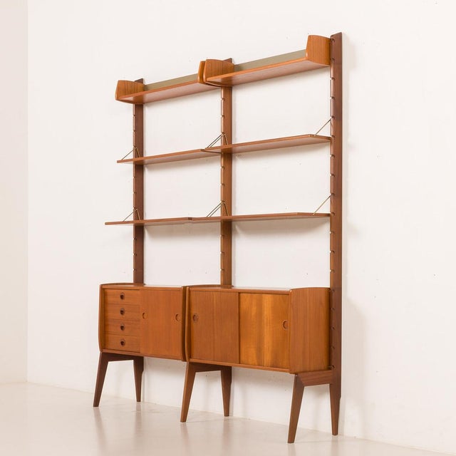 Ergo Freestanding Wall Unit from John Texmon, Norway, 1960s, Set of 11 For Sale - Image 11 of 18