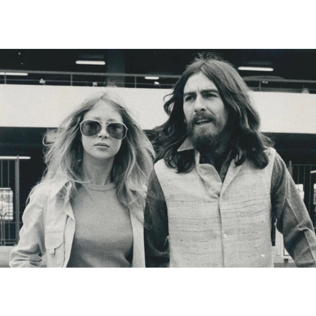 Henry Grossman, George Harrison and Partner, Black and White Photograph, 1970s For Sale - Image 4 of 4