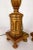 Neoclassical Early 20th Century Large Neoclassical Carved Gilt Wood Lamps - Pair For Sale - Image 3 of 12