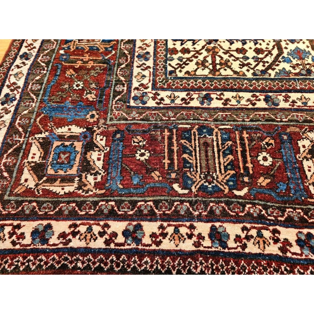 Vintage Persian Joshegan Room Size Rug, Hand-Knotted Wool, 1920s For Sale - Image 12 of 12