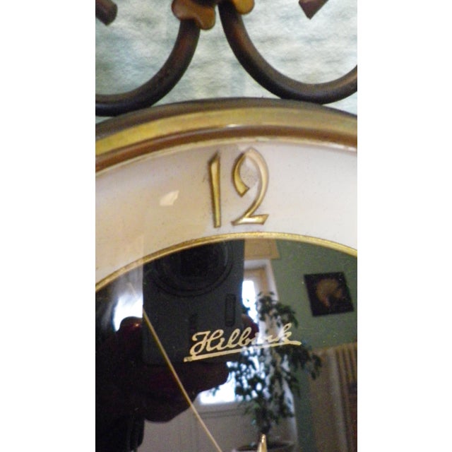 1950s Electric Wall Sundial from Hilbing, 1950s For Sale - Image 5 of 12