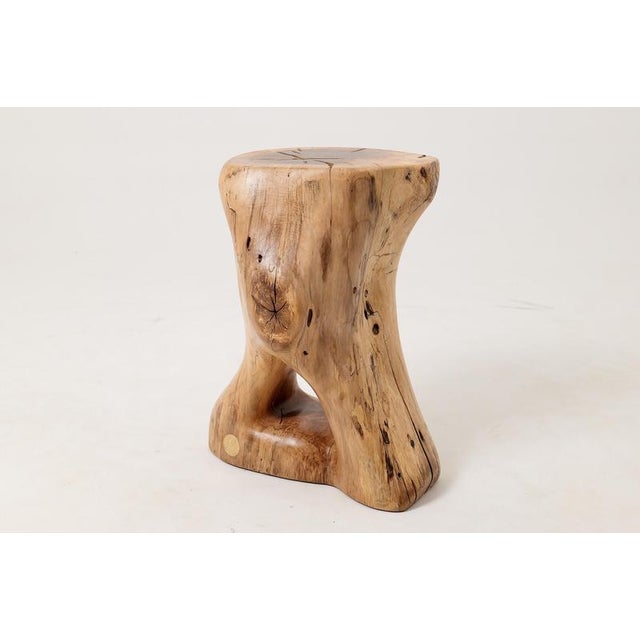 Sculptural Side Table by Logniture For Sale - Image 11 of 18