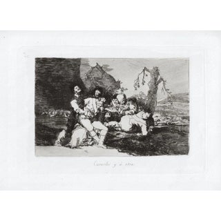 Curarlos y a Otra - Original Etching by Francisco Goya - 1863 1863 For Sale
