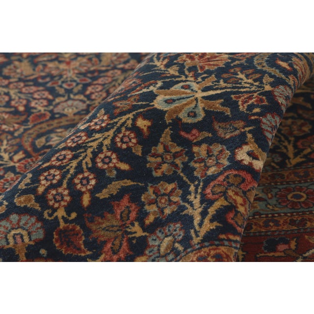 Antique Persian Kashan Rug, 10'01 X 13'04 For Sale In Dallas - Image 6 of 10