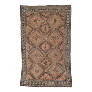 Mid 20th Century Vintage Persian Shiraz Rug - 06'05 X 10'05