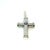 Traditional 1990s David Yurman Black Diamond Cross Pendant Sterling Silver Estate For Sale - Image 3 of 7