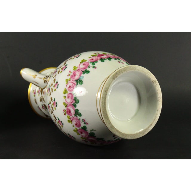 Circa 1810-15 First Empire Old Paris Porcelain Coffee / Tea Pot & Sugar Bowl - 2pcs For Sale - Image 10 of 18