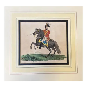 Napoleonic Wars “The Prince of Orange” Hand Colored Engraving C.1815