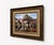 This is a beautifully presented large-scale Robert Duval European village landscape print, professionally framed by...