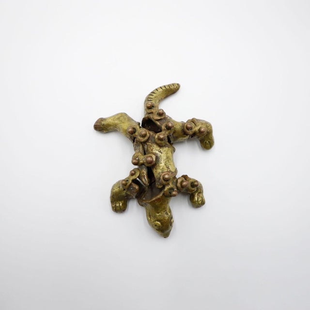 Circa 1970. We offer this Rare and Original Pal Kepenyes Articulate Sculpture Signed made in brass. Pal Kepenyes was a...