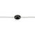 Contemporary Vintage Style 16.10 Ct Oval Cut Boho Black Star Bracelet in Sterling Silver For Sale - Image 3 of 10