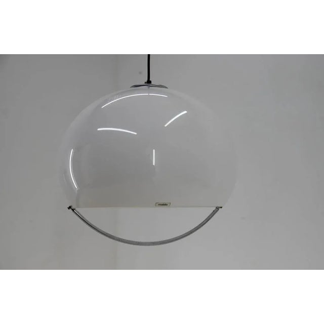 Plastic Mid-Century Pendant by Guzzini for Meblo, Italy, 1970s For Sale - Image 7 of 12