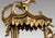Antique Italian Giltwood Baroque Gold Wall Shelf With Integral Mirror For Sale - Image 9 of 13