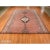 1900 - 1909 1900 12'6"x19'6" Dark Coral Antique Persian Bakshaish Even Wear Wool Hand Knotted Rug For Sale - Image 5 of 11