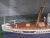 Vintage Named Ship Model in Case Aconcagua Later Khedive Ismail Sunk Wwii For Sale - Image 4 of 12