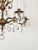 Metal Antique 5 Light Beautiful Bonny Bitty Brass Cut Lead Glass Crystal Chandelier For Sale - Image 7 of 12