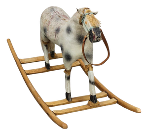Mid-Century Rocking Horse, 1960s, Czechoslovakia