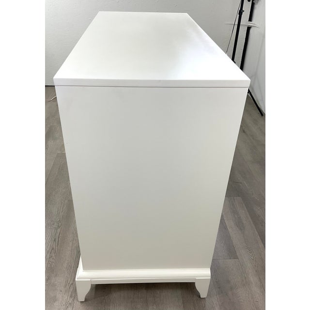 Modern Hooker Furniture Modern White Unity Chest For Sale - Image 3 of 8