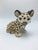 Charming ceramic leopard, this sweet face will bring a smile. Vintage and chic