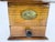 Antique French Peugeot Frères Wooden Coffee Grinder With Gold-Tone Hopper – Early 20th Century For Sale - Image 4 of 16