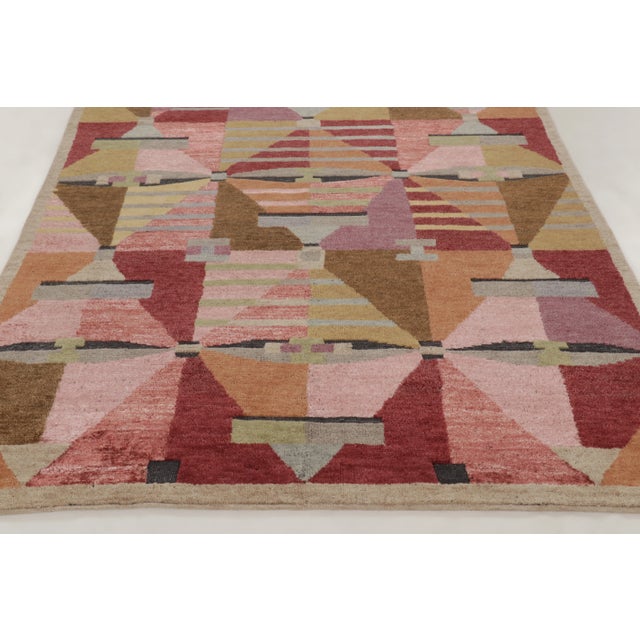 This 6x9 contemporary Scandinavian rug is an exciting new addition to Rug & Kilim’s Scandinavian collection—a magnificent...