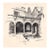 1922 Frederick Sexton Yale University Drawing For Sale