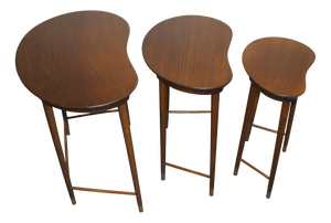 Danish Nesting Tables by Edmund Jørgensen, Set of 3