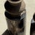 Small Side Table in Black Petrified Wood with Beige Striations For Sale - Image 6 of 18