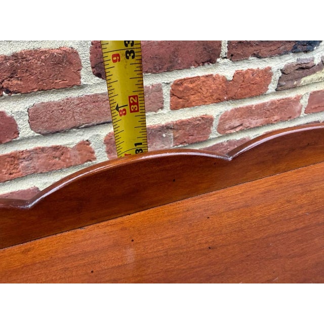 Mid 20th Century John Widdicomb Solid Maple Country French Provincial Style Vanity / Writing Table Desk For Sale - Image 17 of 17