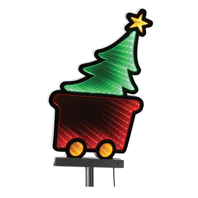 Holiday Train Pathway Light Ekkolight (Set of 4) For Sale In Chicago - Image 6 of 7