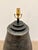 Currey & Company Currey & Co Large Textured Metal Lamp For Sale - Image 4 of 4
