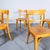 Honey Bentwood Dining Chairs from Baumann, 1950s, Set of 6 For Sale - Image 6 of 12