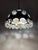 Silver Vintage Pendant Light by Oscar Torlasco for Lumi, Italy, 1970s For Sale - Image 8 of 16