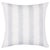 Contemporary Schumacher Attleboro Ikat 22" Pillow in Mineral For Sale - Image 3 of 3