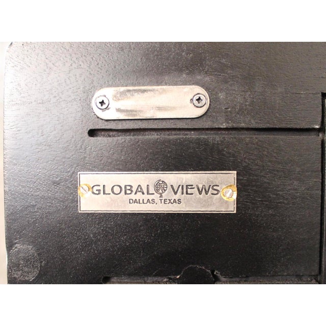 Late 20th Century Global Views 'Branch' Cabinet in Black and Silver For Sale - Image 12 of 12