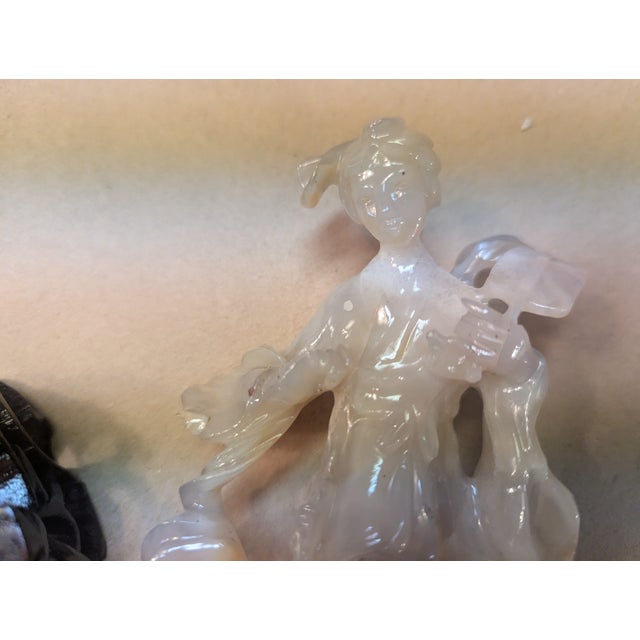 1960s Jade Statue For Sale - Image 5 of 9