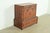 Berkey & Gay Berkey & Gay Style Antique Victorian Carved Walnut and Burl Wood Chest of Drawers | Circa 1930s For Sale - Image 4 of 15