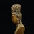 Bronze Vintage Gilt Bronze Guanyin Bust | Chinese Buddhist Altar Sculpture With Crowned Amitabha For Sale - Image 8 of 10