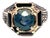 Vintage 14k Yellow Gold Gia Certified Burma No-Heat 6.01ct Cushion Sapphire Ring, Size 8.5 For Sale