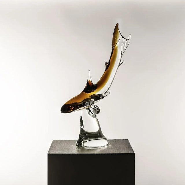 Murano Glass Jaws Sculpture, 1960s For Sale - Image 7 of 8