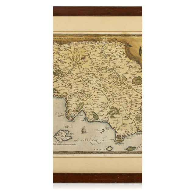 Paper Framed Map of Tuscia For Sale - Image 7 of 8