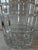 Glass Vintage French Cut Crystal Wine Cooler or Champagne Bucket For Sale - Image 7 of 12